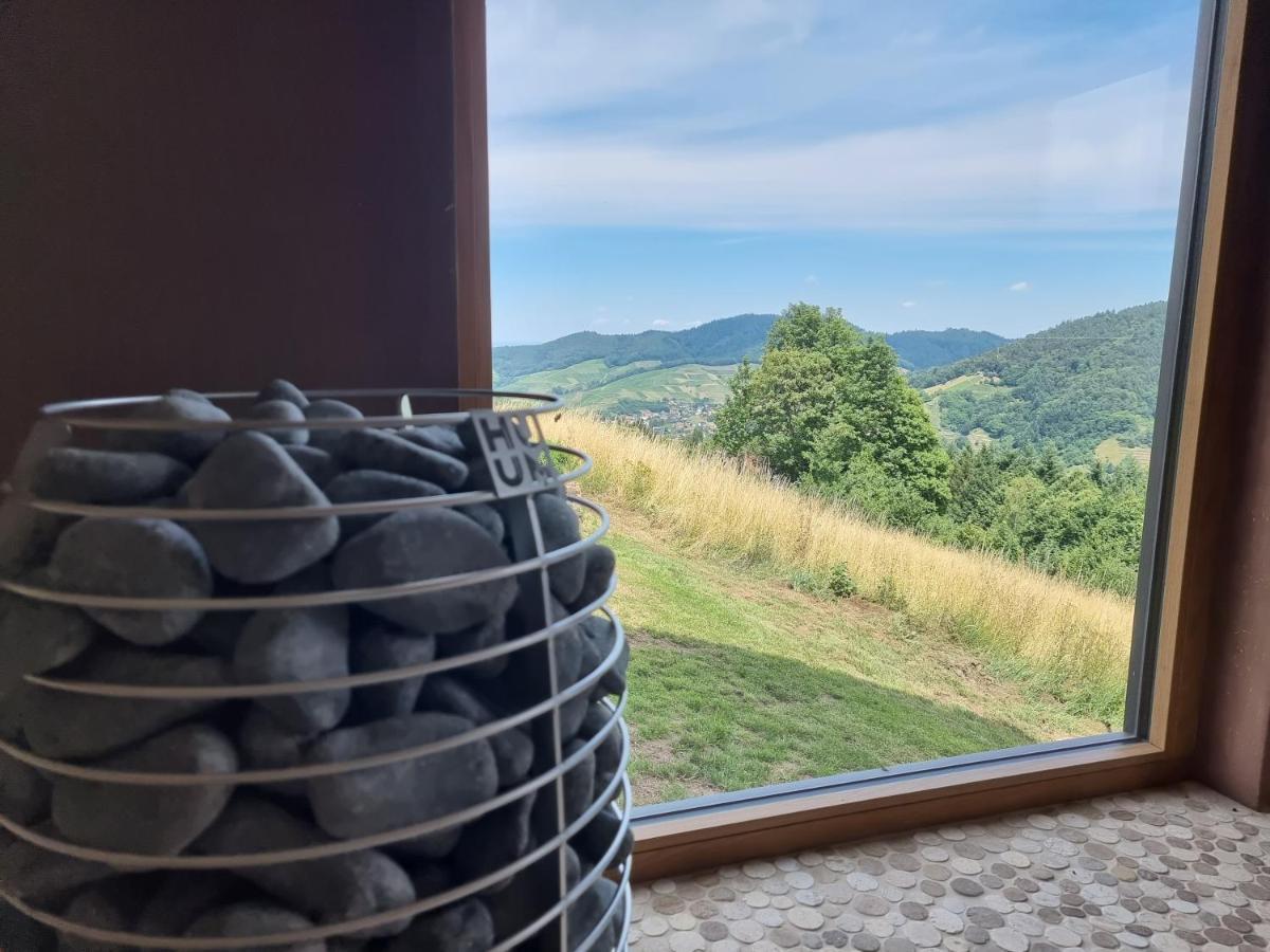 הוילה Bühlertal Haus Am Berg Mit Wellnessbereich, Bar Und Panorama מראה חיצוני תמונה
