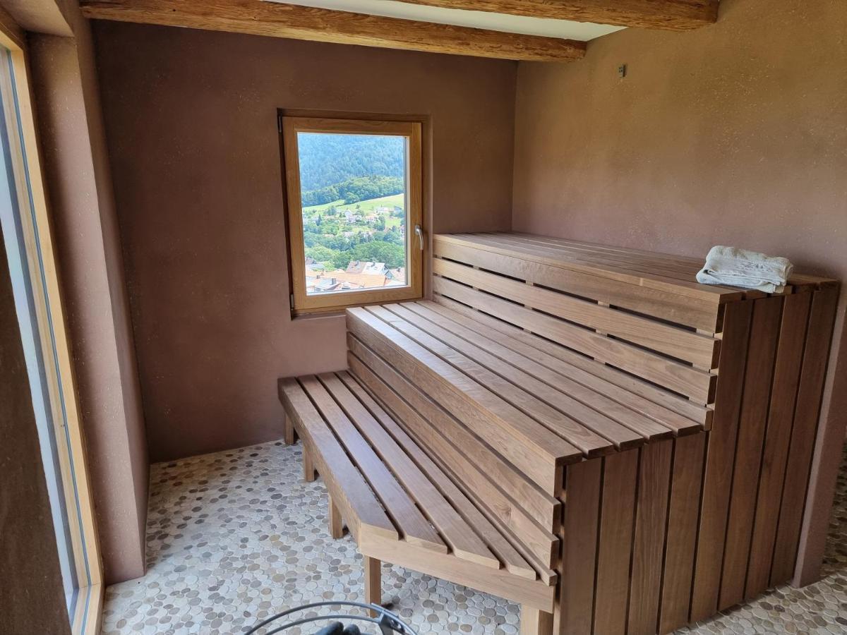 הוילה Bühlertal Haus Am Berg Mit Wellnessbereich, Bar Und Panorama מראה חיצוני תמונה