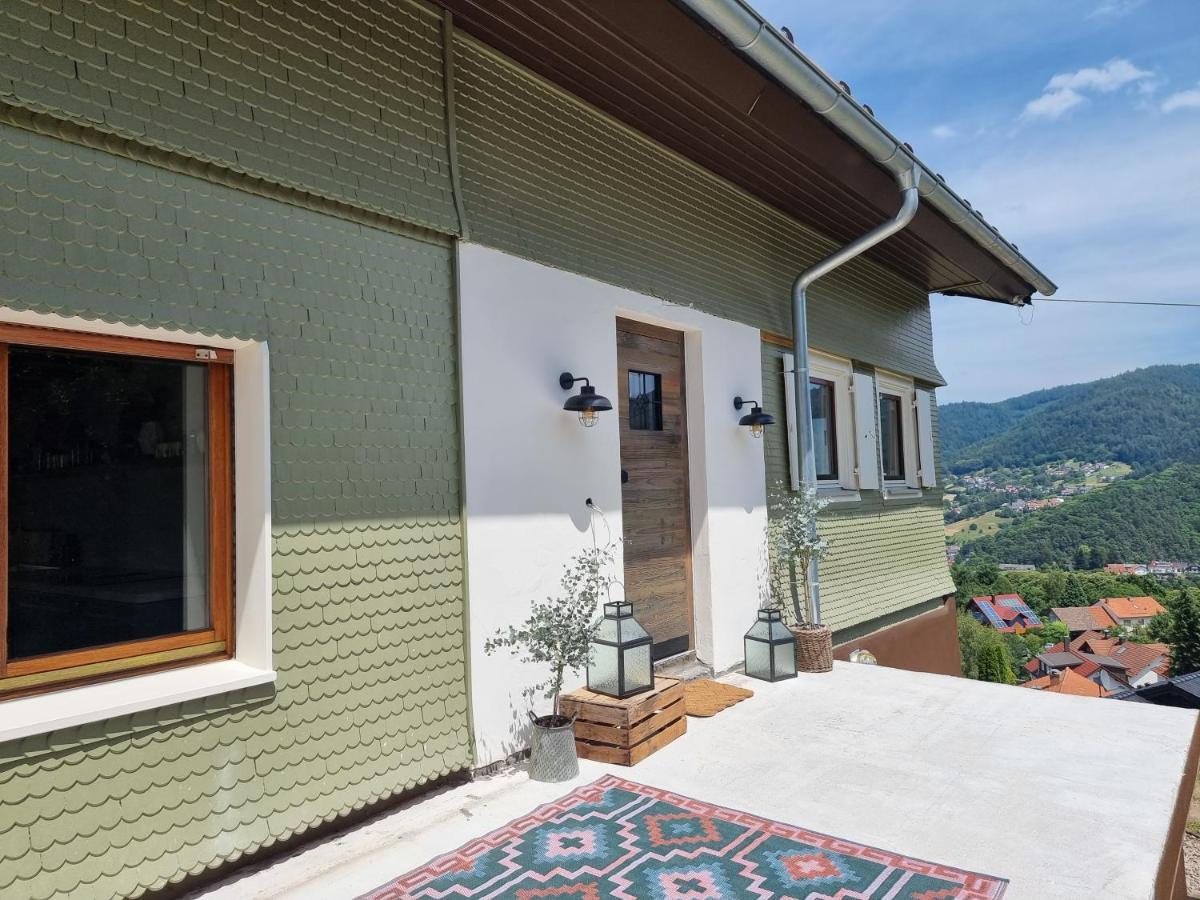 הוילה Bühlertal Haus Am Berg Mit Wellnessbereich, Bar Und Panorama מראה חיצוני תמונה
